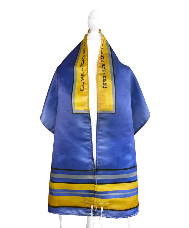 Harry Potter Tallit with Ravenclaw House Colors