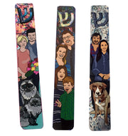Custom Family Portrait Mezuzah Case - Anna Abramzon Studio