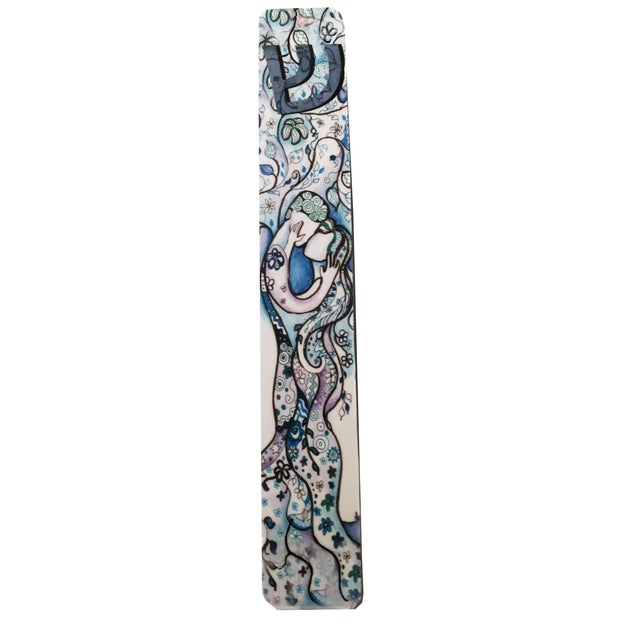 Jerusalem Love Tree Mezuzah Case