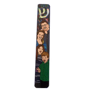 Custom Family Portrait Mezuzah Case - Anna Abramzon Studio