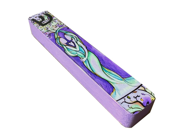 Lesbian Love Tree Mezuzah Case
