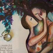 Love Tree Ketubah 3 - Anna Abramzon Studio