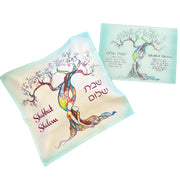 Love Tree Challah Board & Challah Cover Set