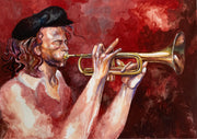 The Trumpet Player - Anna Abramzon Studio