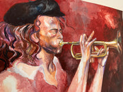The Trumpet Player - Anna Abramzon Studio